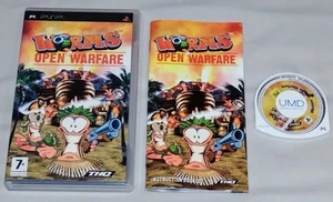 Worms Open Warfare (Black Label) Playstation PSP PAL Spiel komplett mit Handbuch - Bild 1 von 3