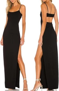 JLCNCUE Women's Sexy Backless Spaghetti Straps Square Neck Maxi Dress Bodycon - Picture 1 of 2