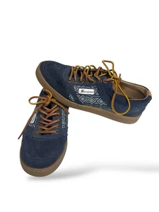 Morrison Shelby Y2K Navy Suede Nineties Sneakers Mens Size 8 EU 41 Very Nice! - Picture 1 of 14