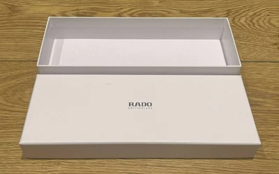 Genuine Original Rado White Watch Exterior Outer Presentation Box Case - Image 1 of 4