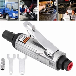 1/4 Inch Air Die Grinder Grinding Gas Polishing Machine Pneumatic Tools Kit New - Picture 1 of 9