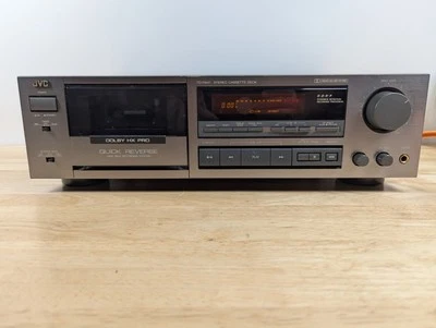 JVC TD-R441 Stereo Cassette Deck Dolby HX PRO Quick Reverse Tested Working - Image 1 of 4