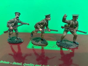 Gran Bretaña 17807 Primera Guerra Mundial 4º Batallón Británico (3) 1º FUSILEROS REALES 54mm MIP - Imagen 1 de 4