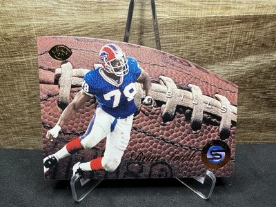 1996 Leaf Statistical Standouts /2500 Bruce Smith #6 HOF Die-Cut SP - Image 1 of 2