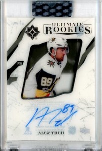 2020-21 Upper Deck Clear Cut Rookie Tribute Autographs #RTAT Alex Tuch RC AUTO