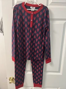 Boys Nantucket Kids Lobster Pajamas Size 10 NWT - Picture 1 of 5