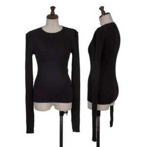 JUNYA WATANABE COMME des GARCONS Wool Rib Inside-out Knit Size S-M(K-149485) - Picture 1 of 12