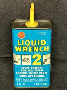 Vintage Liquid Wrench Number 2 - 4 fl oz. - Picture 1 of 7