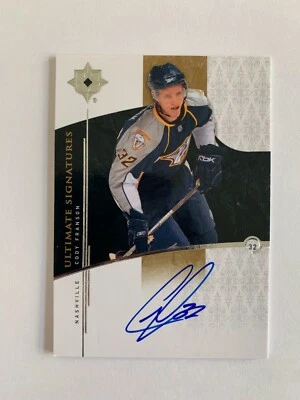 2009-10 Ultimate Collection Ultimate Signatures #USCF Cody Franson - Nashville - Image 1 of 2