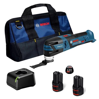 Bosch Professional GOP 12V-28 12v Brushless Multi Tool Cutter 2X 2.0Ah - Image 1 of 4