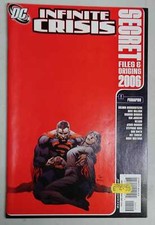 INFINITE CRISIS SECRET FILES AND ORIGINS #1 VARIANT (2006) VF STICKER COPY DC