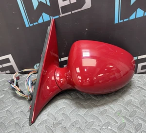 OEM 2000-2003 BMW M5 E39 POWER DOOR MIRROR LEFT IMOLA RED - Picture 1 of 11