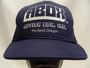 ABOX - ACTION BOX - TRUCKER STYLE ADJUSTABLE SNAPBACK BALL CAP HAT! - Picture 1 of 9