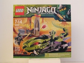 LEGO 9447 Ninjago Lasha's Bite Cycle, New and Factory Sealed