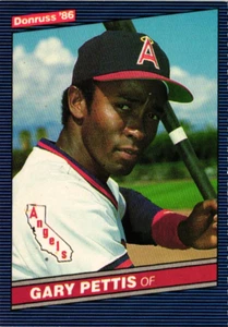1986 Donruss - Gary Pettis #158 - Picture 1 of 2