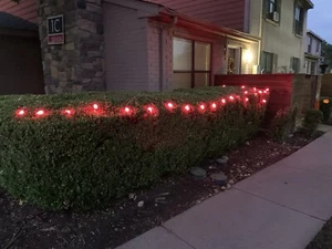Vintage Christmas Outdoor Lights By Noma. Set Of 5 Strips (25 Lights/Strip) - Picture 1 of 4