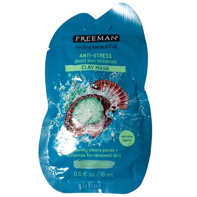 Freeman Dead Sea Minerals Anti Stress Clay Face Mask - Image 1 of 4
