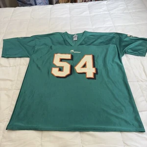 Miami Dolphins Jersey Zach Thomas #54 Adults NFL Size 2XL Football VTG - Bild 1 von 11