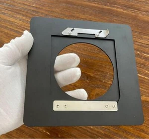 Metal Lens Board for Toyo to Linhof Technika Large Format 158x158mm to 96x99mm - Picture 1 of 12