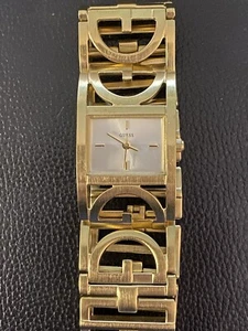 GUESS GOLD TONE 'G' LOGO STAHLARMBAND BAND DAMENUHR - U10590L1 - Bild 1 von 7