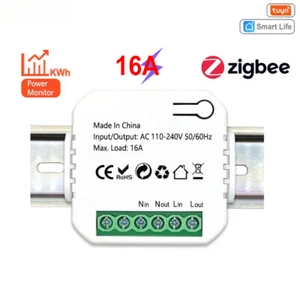 Smart Life Switch Monitor Timer Socket Mini Module Works with Google Home Alexa - Picture 1 of 24