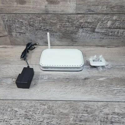 NETGEAR WGR614 v7 Wireless G Router 4Ports 54Mbps w/PwrCord  - Image 1 of 4