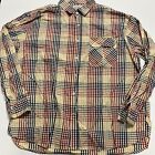 VINTAGE Phat Farm Long Sleeve Button Up XXXL Mens Multi-Color Plaid Shirt