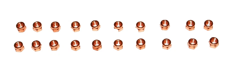 Гайка замка выхлопной системы Cooper подходит для Volkswagen Type1 Type2 Type3 Ghia Thing Vanagon - Изображение 1 из 1