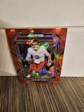 2023 Panini Prizm Draft Picks Clayton Tune Red Ice Prizm RC #111