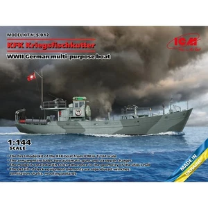 ICM S.012 Schiffsmodell 1:144 KFK Kriegsfischkutter WWII Deutsches Mehrzweckboot - Bild 1 von 20