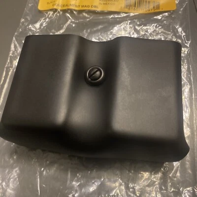 SAFARILAND S&W M&P 45 Belt Loop MDL079 Black Double Magazine Holster Pouch MDL 079-419-41