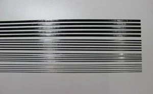 Tiras de tapa de fibra de carbono (6x0,12x1000 mm) - (0,236""x0,0047""x39,37"") 1 m de largo - Imagen 1 de 6