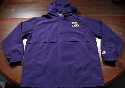 Chaqueta cortavientos Louisiana State University Tigers Champion juvenil XL niños LSU Foto 1 de 4