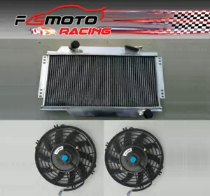 RADIADOR DE ALUMINIO + ventiladores PARA 1964-1978 TRIUMPH SPITFIRE MARK III/IV/1500 MT - Imagen 1 de 6