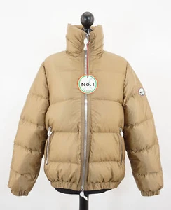 Como No.1 Ladies down Jacket Padova XL 42 Braun Uni Warm Lining Short New - Picture 1 of 6