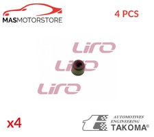 VALVE SHAFT GASKET SET TAKOMA HE19-10-155 4PCS L NEW OE QUALITY