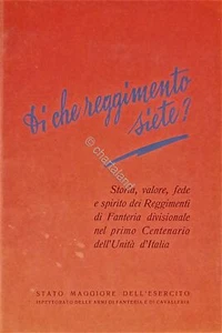 Ispettorato Armi di Fanteria e Cavalleria - Di che reggimento siete? - ed. 1962 - Picture 1 of 1