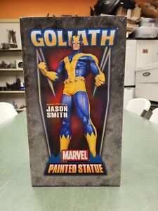 Goliath 17" Statue by Bowen Designs #002/450 Blue & Yellow Limited Edition