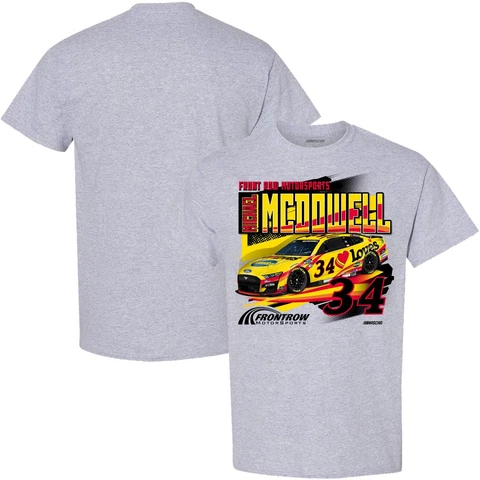 Michael McDowell 2023 Checkered Flag #34 Love's Horsepower Tee Cover