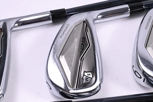 Wilson D9 Forged Irons / 4-PW+GW / Regular Flex UST Mamiya Recoil Dart 75 Shafts - Picture 1 of 7