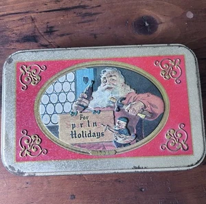 Vintage 1998 Santa Coca-Cola Xmas Playing Cards 2 New Sealed Decks & Tin - Picture 1 of 9