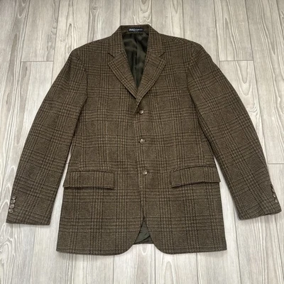 New Ralph Lauren Polo Italy 100% Wool Printed Coat Jacket (Size: Men’s 40R) - Image 1 of 4