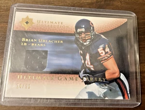 2005 UD Ultimate Collection Football Brian Urlacher Jersey 14/50 - Picture 1 of 2
