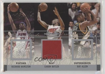 2003 Fleer Mystique Rare Finds Jerseys Richard Hamilton Caron Butler Ray Allen - Image 1 of 2