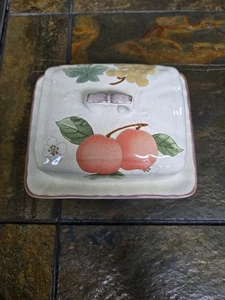 Mikasa Country Classics Obst Panorama bedeckt Butter Käse Schale DC014  - Bild 1 von 4