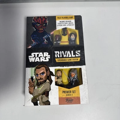 Funko Star Wars Rivals Series 2 Premier Set Maul, Baylon, Qui-Gon Jinn, Ahsoka  - Imagem 1 de 2