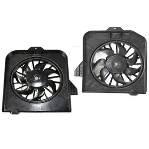 Par de ventiladores de radiador para conductor y pasajero Plymouth Voyager 2001-2005 - Imagen 1 de 6