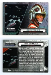 Luke Skywalker #29 Star Wars Evolution 2016 Topps Trading Card - Picture 1 of 1