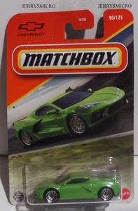 MATCHBOX  2020 CORVETTE C8 IN GREEN #90/125 - Picture 1 of 1