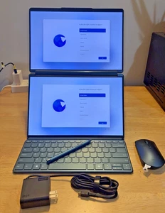Lenovo - Yoga Book 9i 2-in-1 Dual Screen OLED  155U 16GB 1TB SSD- All Contents - Picture 1 of 21